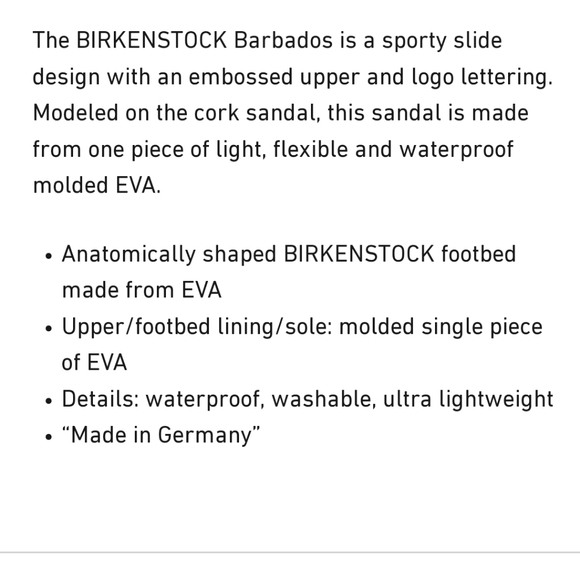 NWT Men's Birkenstock Barbados Eva Slides - Picture 16 of 16